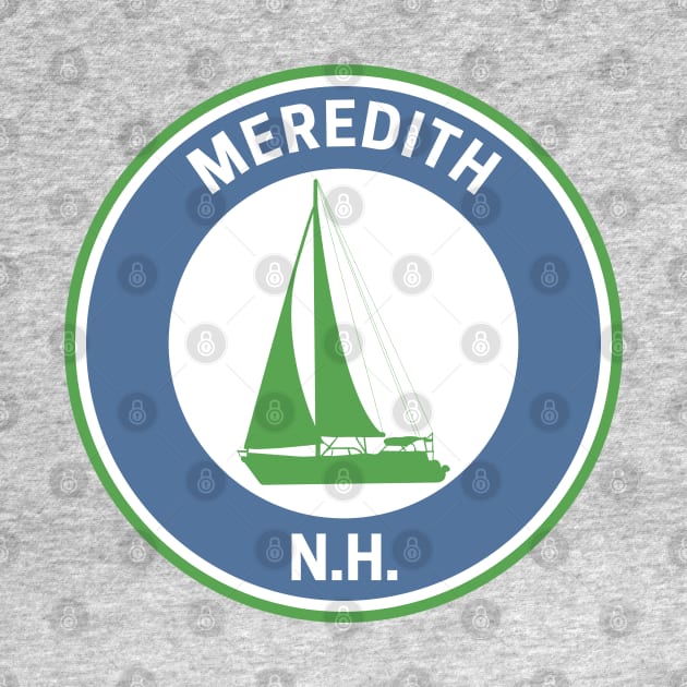 Vintage Meredith New Hampshire by fearcity